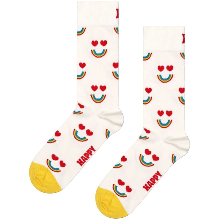 Happy Rainbow Sock